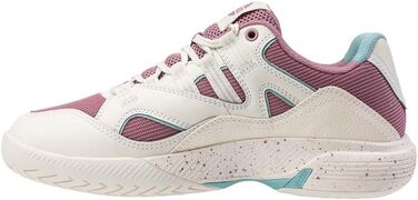 Жіноче кросівки K-Swiss Tura Team для падел-тенісу, 41 EU, білий, лілак, пастельно-бірюзовий