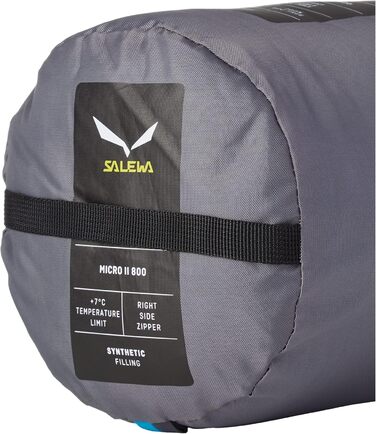 Спальний мішок Salewa Micro II 800 Powerloft (185 см, BLUE DANUBE)
