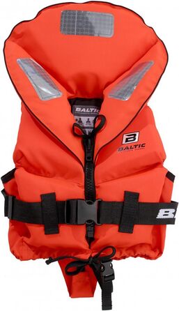Дитячий рятувальний жилет Baltic Pro Sailor 100N, 30-40 кг, помаранчевий, модель 1284, пінний