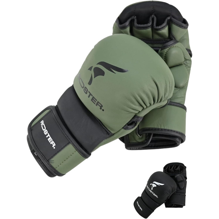 ROSTER MMA рукавички для спарингу 7 унцій, шкіряні тренувальні