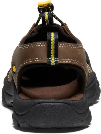 Чоловічі сандалії KEEN Newport з закритим носком, шкіряні, коричневі, 41 EU - зручні та довговічні