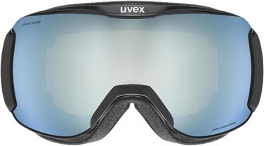 Лижна маска uvex downhill 2100 CV planet для жінок і чоловіків, з контрастним склом, з екологічних матеріалів