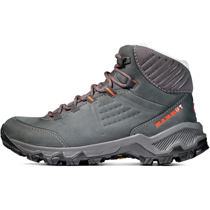 Черевики для трекінгу та хайкінгу Mammut Nova IV Mid LTH, жіночі, 42 EU, чорний/гарячий червоний