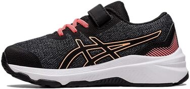 Дитячі кросівки для бігу ASICS, спортивне взуття, 33 EU, чорний колір