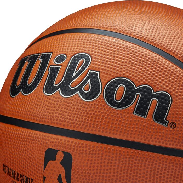 М'яч баскетбольний Wilson NBA Authentic Series Outdoor Braun, розмір 6