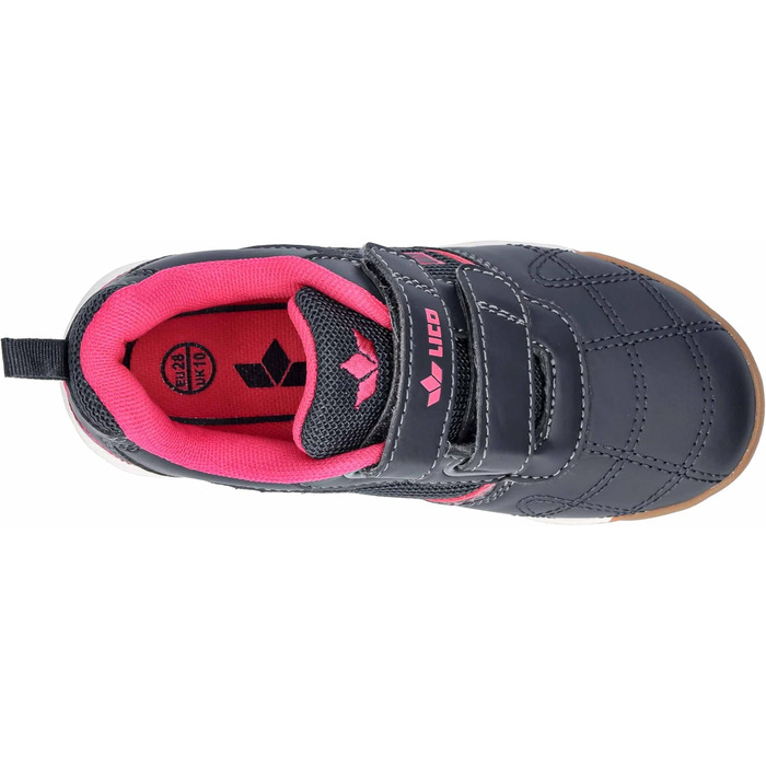 Дитячі спортивні зала М'яка підошва Lico Jaime для залу (38 EU, Кораловий)