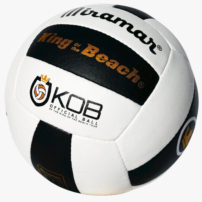 Волейбольний м'яч Mikasa King of the Beach – офіційний м'яч для турнірів, розроблений олімпійським чемпіоном та багаторазовим переможцем Sinjin Smith