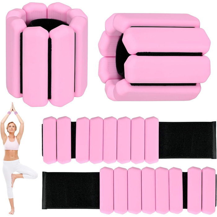 Набір манжет з обтяженнями для зап'ястя та кісточок KOOOGEAR 2 шт. (1 кг, 2*0.5 кг)