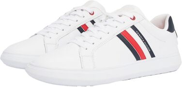 Чоловічі кросівки Tommy Hilfiger Essential Leather Cupsole, білі, 43 EU