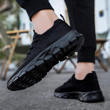 Кросівки для бігу чоловічі ZGPWZWL, спортивне взуття, літні, чорні, 48 EU