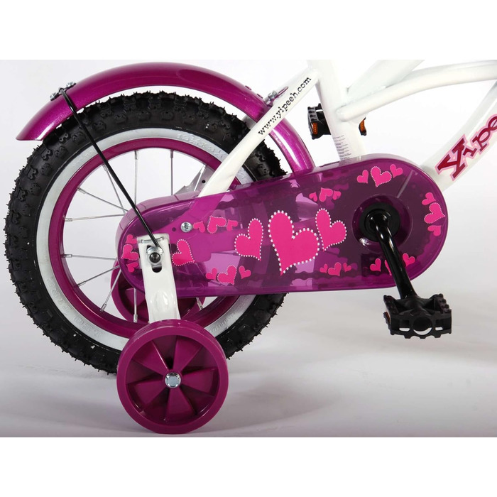 Дитячий велосипед Yipeeh Heart Cruiser 12 дюймів