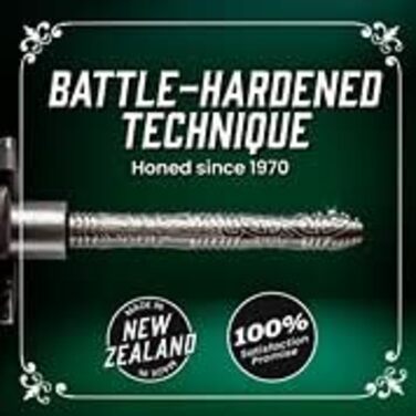 Дротики для дартсу Warrior Rutene 90% вольфраму, сталевий наконечник, набір з оперенням, 23 г, вироблено в Новій Зеландії