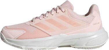 Жіночі тенісні кросівки adidas CourtJam Control 3 для глини (44 EU, Wonder Quartz Wonder Quartz Crystal White)
