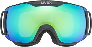 Гірськолижна маска Uvex Downhill 2000 S FM, чорна, універсальний розмір, унісекс