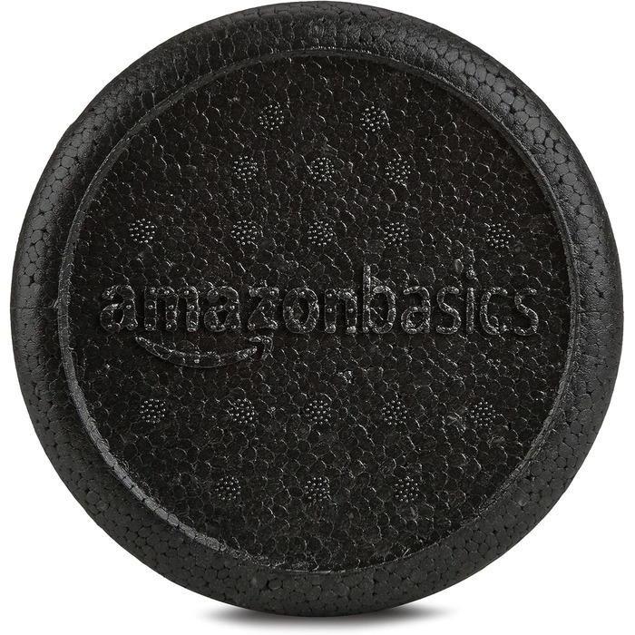 Amazon Basics Поролоновий фітнес-ролик високої щільності 90 см чорний
