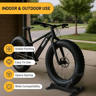 Підставка для електровелосипеда Favoto - утримувач для шосейної та звичайної велосипедів (20-29 дюймів, до 38 кг)