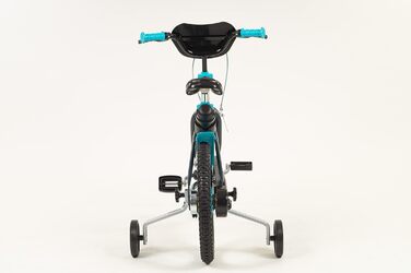Дитячий велосипед Kinderfahrrad Blue Ice 16 дюймів зі стабілізаторами та пляшкою для води, 5-7 років