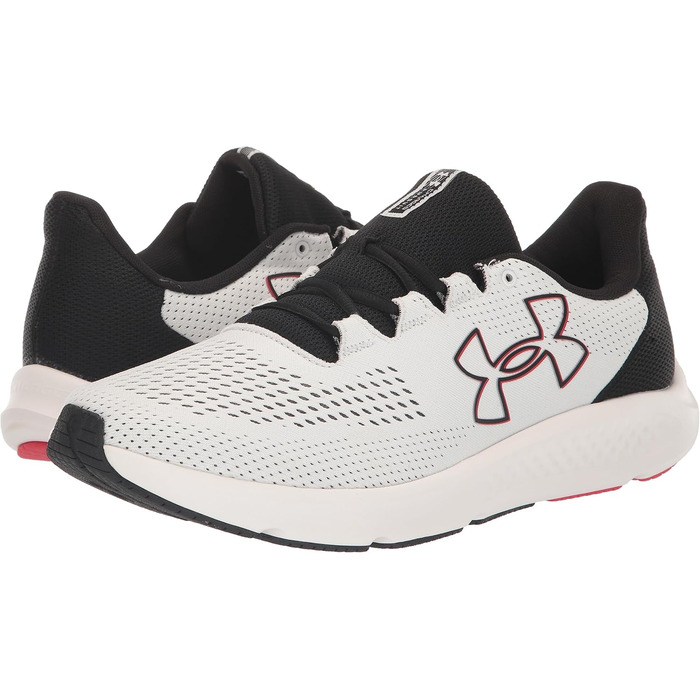 Кросівки для бігу чоловічі Under Armour Charged Pursuit 3 Big Logo, 41 EU, білі