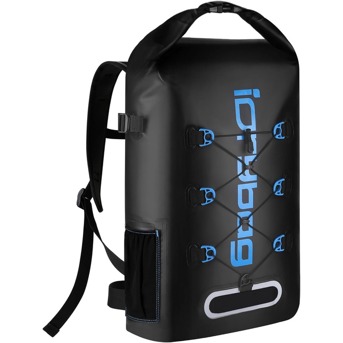 Водонепроникний рюкзак IDRYBAG для жінок та чоловіків, 40 л, для каякінгу та водних видів спорту (Блакитний)