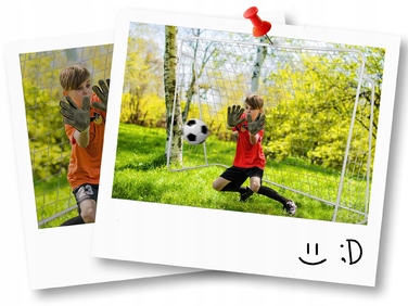 Переносні розкладні футбольні ворота Neo-sport, 215 x 153 x 76 см