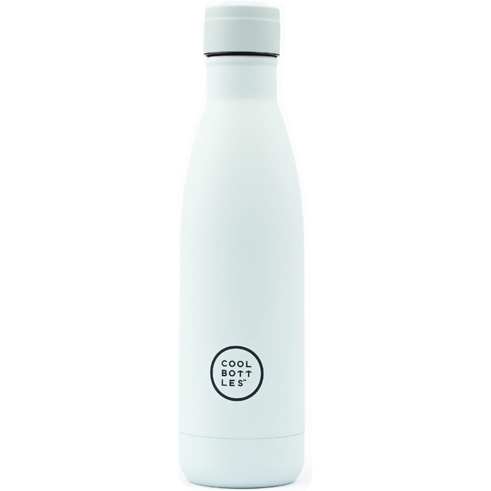Термобутилка з нержавіючої сталі Cool Bottles 500 мл Pastel Sky, тримає холод 36 годин і тепло 18 годин, BPA Free, Triple-Cool Technology