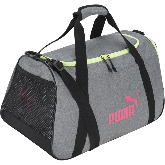 Спортивна сумка Puma Evercat Dispatch для жінок, сіра з рожевим, універсальний розмір