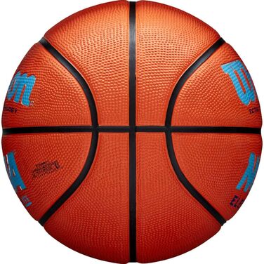 Баскетбольний м'яч Wilson NCAA Elevate VTX розмір 7, оранжево-синій, для дорослих, унісекс
