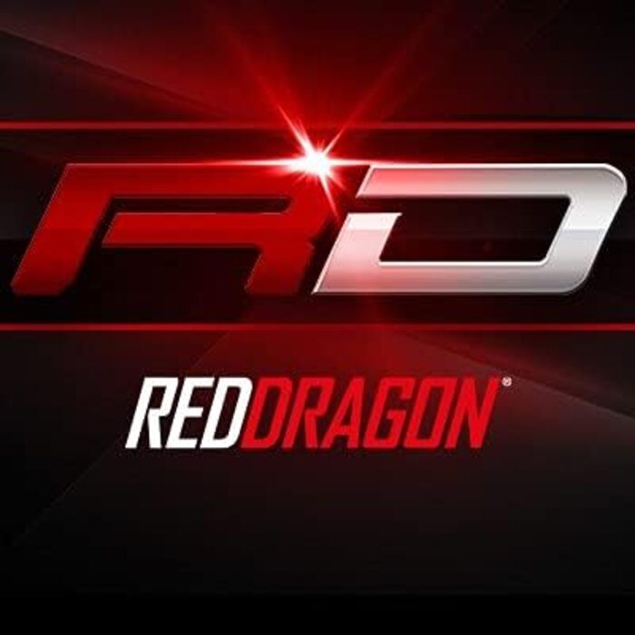 Дарти RED DRAGON Pegasus Tungsten 18/20г - Набір м'яких сталевих дротиків з чорними стеблами та пір'ями