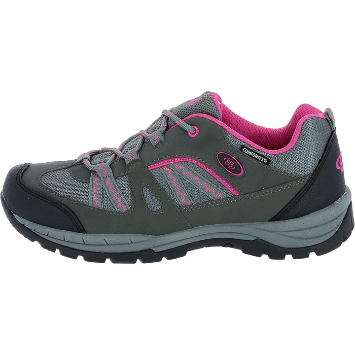 Туфлі трекінгові Brütting Unisex Fresno Low Rise, 38 EU, Антрацит-Рожевий