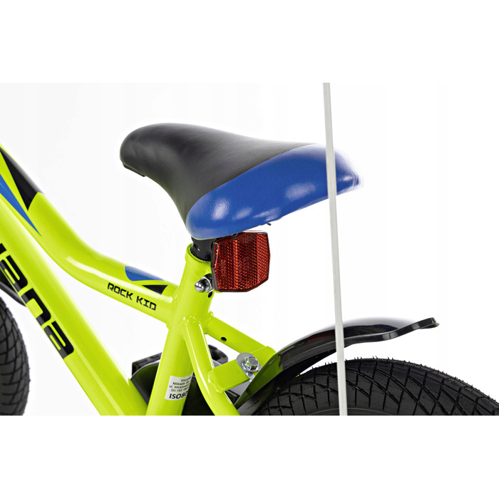 Дитячий велосипед Indiana Rock Kid, 14 дюймів, жовтий