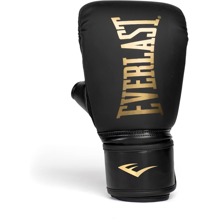 Боксерські рукавички Everlast Cardio Elite Gold/Black, для тренувань, мішка, лап, швидкості, відкритий великий палець, відкритий великий палець, подвійне шарування піною, ергономічне захоплення - Оригінальні Everlast BLACK/GOLD S/M
