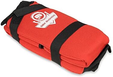 Захист гомілки DBX Bushido Sport Flexibler XL червоний для тайського боксу, MMA та кікбоксингу