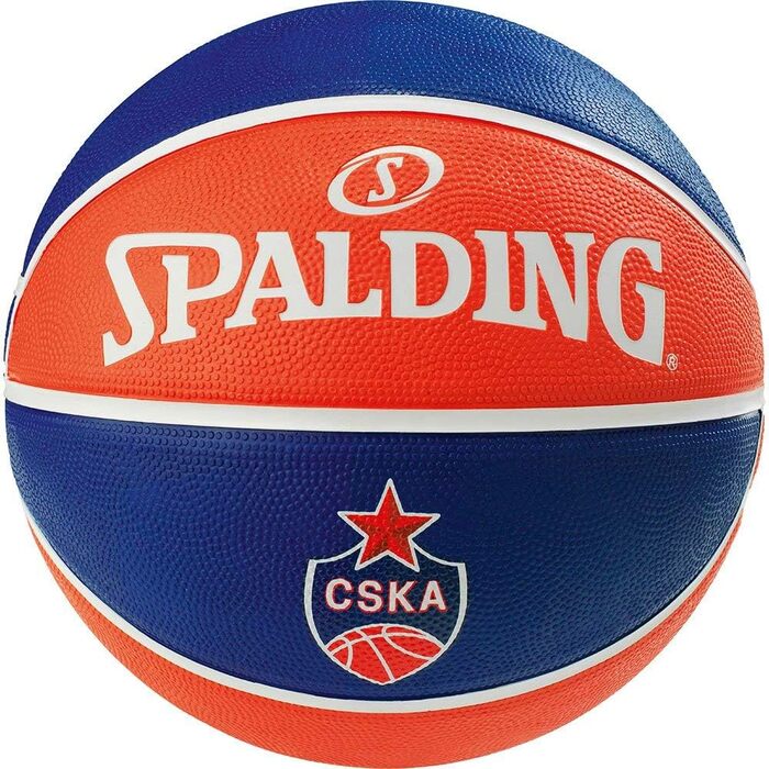 Баскетбольний м'яч Spalding Euroleague CSKA Replica розмір 7