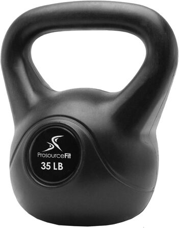 Гиря ProsourceFit вінілова 10, 15, 20, 25, 30, 35 фунтів для фітнесу