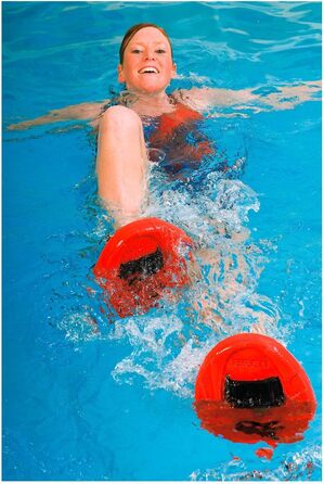 Плавальні ласти Beco Aqua Twin II, червоні, для басейну