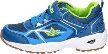 Дитячі закриті кросівки для залу Lico Salford VS Unisex, колір Petrol Blau Lemon, розмір 38 EU