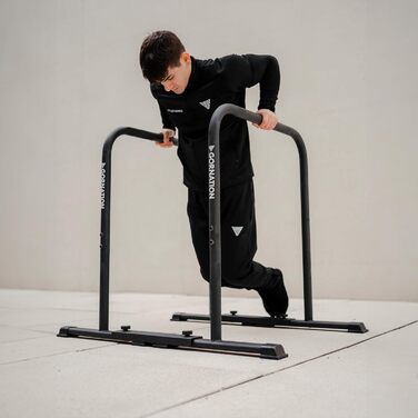 GORNATION Турнік для віджимань преміум-класу: регульований турнік для дому та вулиці, стійкий та зручний