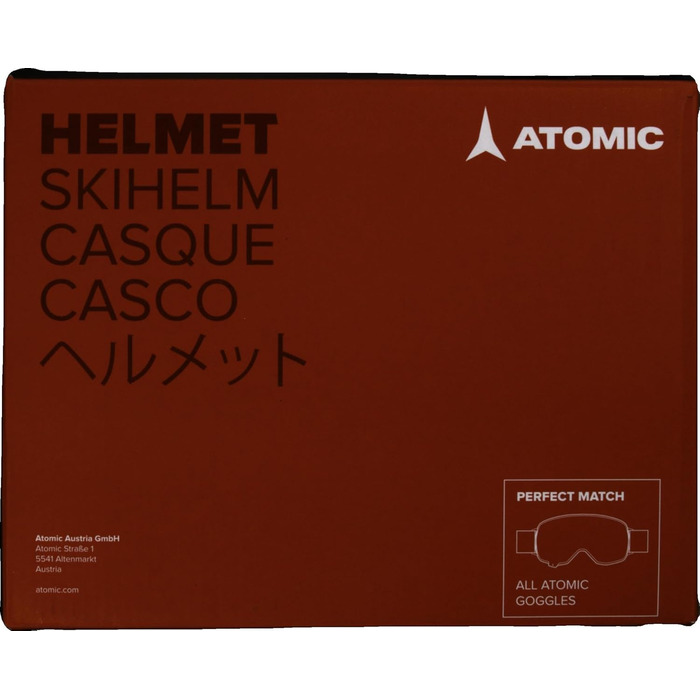 Гірськолижний шолом ATOMIC SAVOR для дорослих, унісекс, 360° Fit System, посилений захист від ударів, система вентиляції Aircon
