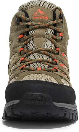 Жіночі трекінгові черевики NORTIV 8 (42 EU, широка колодка, коричнево-помаранчевий матовий)