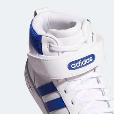 Баскетбольне взуття Adidas для чоловіків, розмір 44 2/3 EU, білий, Team Royal Blue, Grey