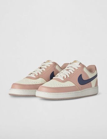 Кросівки жіночі Nike Court Vision Low Next Nature DH3158-600 рожеві з темно-синім, 38.5 EU