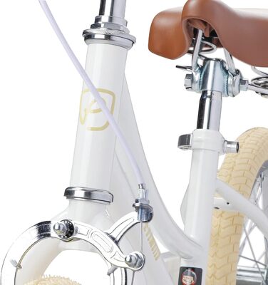 Дитячий велосипедний сидіння AVASTA для дівчаток та хлопчиків. Водонепроникне широке м'яке велосипедне крісло з двома амортизаторами. Підходить для велосипедів 12, 14, 16, 18, 20 дюймів. М'ятно-зелений (колір: коричневий)