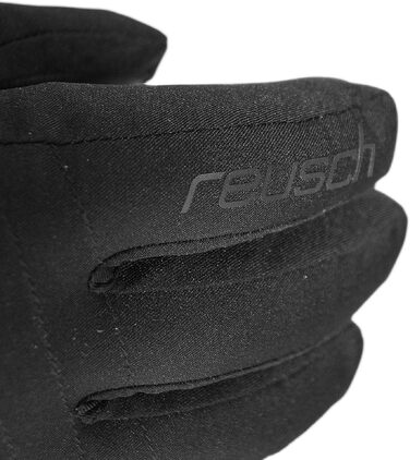 Жіночі гірськолижні рукавички Reusch — водонепроникні та теплі, з подовженою манжетою, чорні, розмір 6