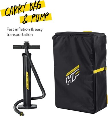 Надувна SUP-дошка Bestway Hydro-Force Aqua Glider 322x79x12 см з веслом для турінгу