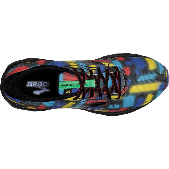 Кросівки для бігу Brooks Adrenaline GTS 21 чоловічі (35.5 EU, чорний, червоний, синій)