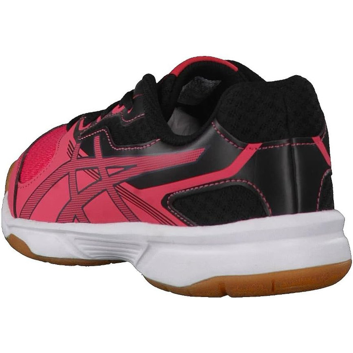 Кросівки Asics Upcourt 2 GS для залу (38 EU) - Червоний, Темно-сірий, Чорний