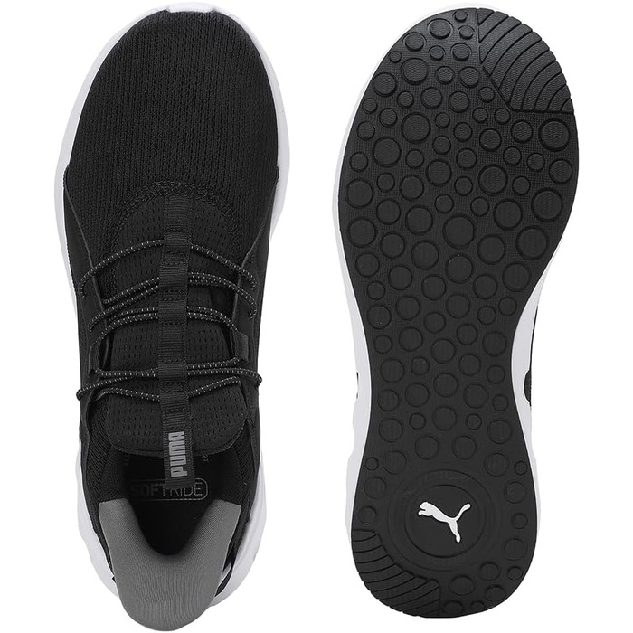 Кросівки для бігу Puma Softride Carson Sliptech - чорно-білі, 43 EU