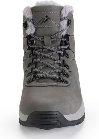 Жіночі зимові черевики CC-Los з теплим підкладкою, снігоступи, легкі, неслизькі (36 EU, сірий)