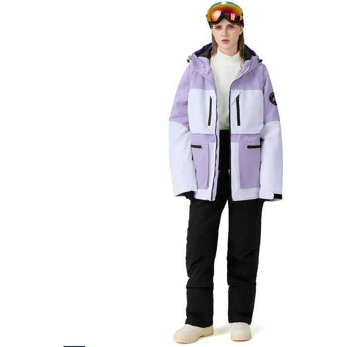 Костюм для катання на лижах Daen (XXL) - комплект куртка та штани, водонепроникний, вітронепроникний, для зимового відпочинку