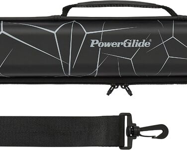 POWERGLIDE Чорний кейс для снукерної кулі (2 частини)